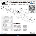 【DIMOTIV (DMV)】LITE 車身防倒球 GSX-R / S 150 (17-19)| Webike摩托百貨