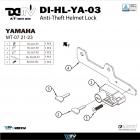 【DIMOTIV (DMV)】安全帽鎖 MT-07 (21-24)| Webike摩托百貨