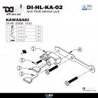 【DIMOTIV (DMV)】安全帽鎖 ZX-6R (19-24)| Webike摩托百貨