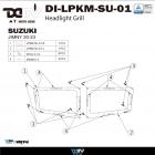 【DIMOTIV (DMV)】前霧燈護網 JIMNY (20-23)| Webike摩托百貨