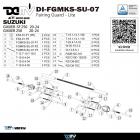 【DIMOTIV (DMV)】LITE 車身防倒球 GIXXER 250 / SF (20-24)| Webike摩托百貨