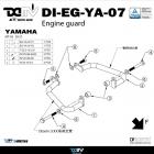 【DIMOTIV (DMV)】引擎保桿 (噴砂黑) MT-03 (20-21)| Webike摩托百貨