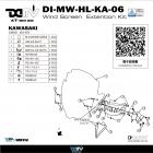 【DIMOTIV (DMV)】MRA 升降風鏡組 Z650 (20-23)| Webike摩托百貨