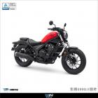 【DIMOTIV (DMV)】乘客腳踏下移座 REBEL 500 / S (17-23 )| Webike摩托百貨