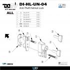 【DIMOTIV (DMV)】通用型 安全帽鎖 ZX-6R / 636 (19-24)| Webike摩托百貨