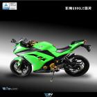 【DIMOTIV (DMV)】左引擎保護蓋 NINJA 300、NINJA 250 (13-17)| Webike摩托百貨