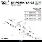 【DIMOTIV (DMV)】SAFE II 車身防倒球 YZF-R1 (07-08)| Webike摩托百貨