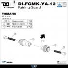 【DIMOTIV (DMV)】EASY III 車身防倒球 MT-10 (16-21)、YZF-R1 (15-19)| Webike摩托百貨