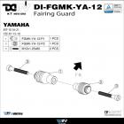 【DIMOTIV (DMV)】ROLL II 車身防倒球 MT-10 (16-21)、YZF-R1 (15-19)| Webike摩托百貨