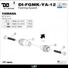 【DIMOTIV (DMV)】SAFE II 車身防倒球 MT-10 (16-21)、YZF-R1 (15-19)| Webike摩托百貨