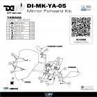 【DIMOTIV (DMV)】後視鏡前移組 N-MAX 155 (20-23)| Webike摩托百貨