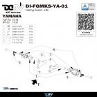 【DIMOTIV (DMV)】LITE 三鎖點式車身防倒球 MT-03 (15-21)、YZF-R3 (15-18)| Webike摩托百貨