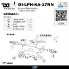 【DIMOTIV (DMV)】短牌架 Z H2 (20-23)| Webike摩托百貨