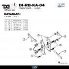 【DIMOTIV (DMV)】半組腳踏後移 ZX-6R (19-24)| Webike摩托百貨