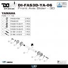 【DIMOTIV (DMV)】3D前叉防倒球 FZ8| Webike摩托百貨