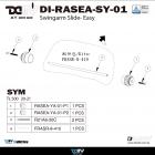 【DIMOTIV (DMV)】EASY款 後輪防倒球 TL 500 (20-21)| Webike摩托百貨