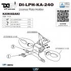 【DIMOTIV (DMV)】短牌架 ZX-6R (19-24)| Webike摩托百貨