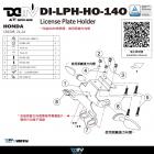 【DIMOTIV (DMV)】短牌架 CBR150R (16-20)| Webike摩托百貨