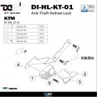 【DIMOTIV (DMV)】安全帽鎖 RC390 (22-24)| Webike摩托百貨