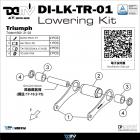 【DIMOTIV (DMV)】車高調整套件 (降低25MM) TRIDENT 660 (21-23)| Webike摩托百貨