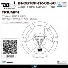 【DIMOTIV (DMV)】仿鍛造碳纖維油箱蓋貼 TRIDENT 660 (21-23)| Webike摩托百貨