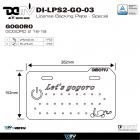 【DIMOTIV (DMV)】牌照底墊 GOGORO 2 (16-18)| Webike摩托百貨