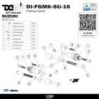 【DIMOTIV (DMV)】ROLL 車身防倒球 GSX-8S (23-24)| Webike摩托百貨