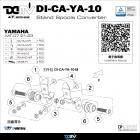 【DIMOTIV (DMV)】駐車球轉接座 MT-07 (21-24)| Webike摩托百貨