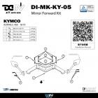 【DIMOTIV (DMV)】後視鏡延伸組 (含後視鏡) XCITING S 400 (18-19)| Webike摩托百貨