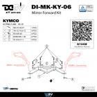 【DIMOTIV (DMV)】後視鏡延伸組 (不含後視鏡) XCITING S 400 (18-19)| Webike摩托百貨