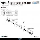 【DIMOTIV (DMV)】LOGO白鐵平衡端子 R NINE T (14-15) (附贈BMW原廠LOGO)| Webike摩托百貨