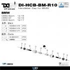 【DIMOTIV (DMV)】鋁環平衡端子 C650 GT (12-19)、C600 SPORT (12-17)| Webike摩托百貨