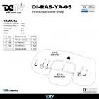 【DIMOTIV (DMV)】ROLL款後搖臂防倒球組 MT-09 (14-17)、XSR900 (14-21)| Webike摩托百貨