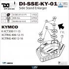 【DIMOTIV (DMV)】側柱加大座 KXCT300I XCITING (11-21)| Webike摩托百貨