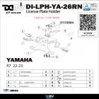 【DIMOTIV (DMV)】短牌架 YZF-R7 (22-24)| Webike摩托百貨