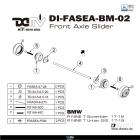 【DIMOTIV (DMV)】EASY 前輪軸防倒球 R NINE T系列 (17-24)| Webike摩托百貨