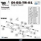 【DIMOTIV (DMV)】引擎保桿 TRIDENT 660 (21-24)| Webike摩托百貨