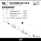 【DIMOTIV (DMV)】SAFE II 車身防倒球 NINJA ZX-10R (11-22)| Webike摩托百貨