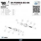 【DIMOTIV (DMV)】LITE車身防倒球 GSX-8S (23-24)| Webike摩托百貨