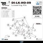 【DIMOTIV (DMV)】車身降低套件 (40MM) NT1100 (22-24)| Webike摩托百貨