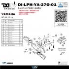 【DIMOTIV (DMV)】短牌架 MT-09 (21-24)| Webike摩托百貨