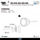 【DIMOTIV (DMV)】機油溫度蓋 (直徑20MM*牙距2.5MM*油尺66MM)| Webike摩托百貨