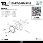 【DIMOTIV (DMV)】右側引擎防摔面蓋 MSX GROM 125 (21-23)| Webike摩托百貨