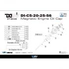 【DIMOTIV (DMV)】機油溫度蓋 (直徑20MM*牙距2.5MM*油尺56MM)| Webike摩托百貨