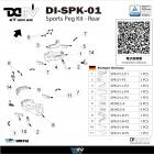 【DIMOTIV (DMV)】運動型前腳踏桿 Z650 (17-18)| Webike摩托百貨