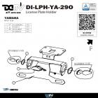 【DIMOTIV (DMV)】短牌架 MT-07 (15-24)| Webike摩托百貨