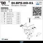 【DIMOTIV (DMV)】煞車腳踏桿加大座 REBEL 500 (21-23)| Webike摩托百貨