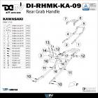 【DIMOTIV (DMV)】後貨架 + 鋁合金後箱 45L Z900 (17-24)| Webike摩托百貨