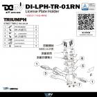 【DIMOTIV (DMV)】短牌架 Street Triple 765| Webike摩托百貨