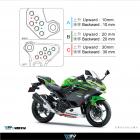 【DIMOTIV (DMV)】腳踏後移組 NINJA400 (18-23)| Webike摩托百貨